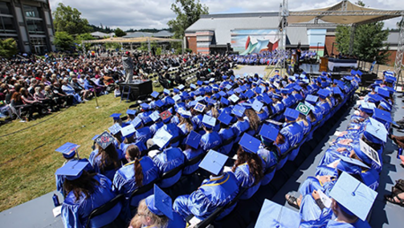 Photo from 2018 Commencement