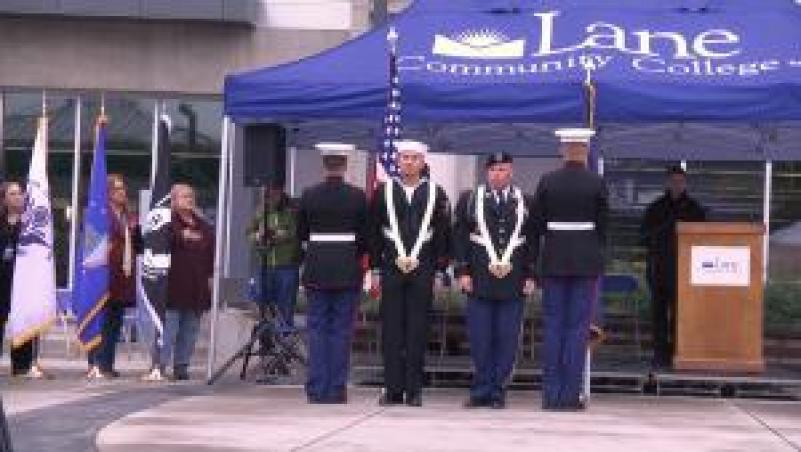 photo of Veterans Honor ceremony 2017