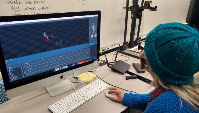 a multimedia program student learning animation software