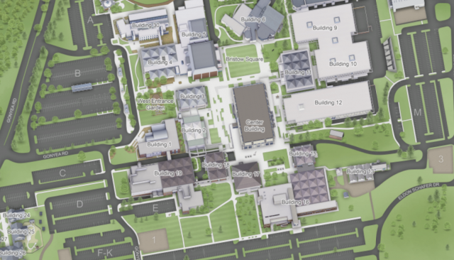 main campus map