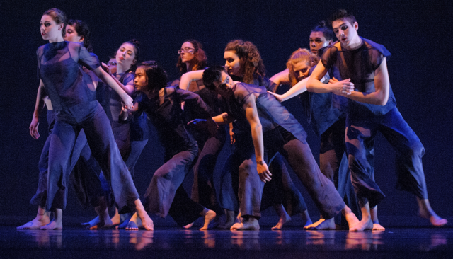 Dancers on the Lane stage