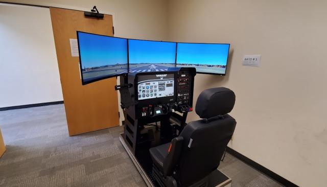 Aviation Professional Pilot - one of the simulators