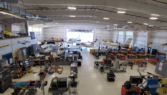 Lane Aviation Maintenance hanger