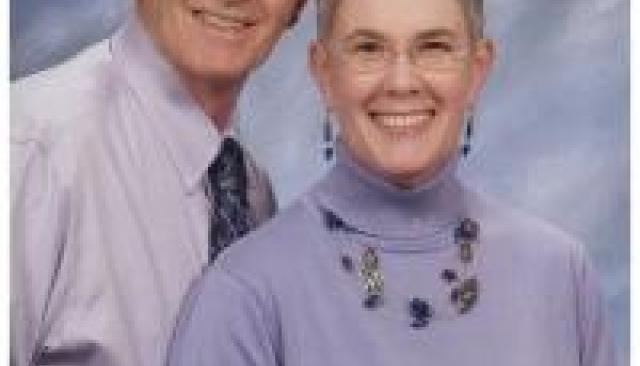 Julie Aspinwall-Lamberts and James Ellison