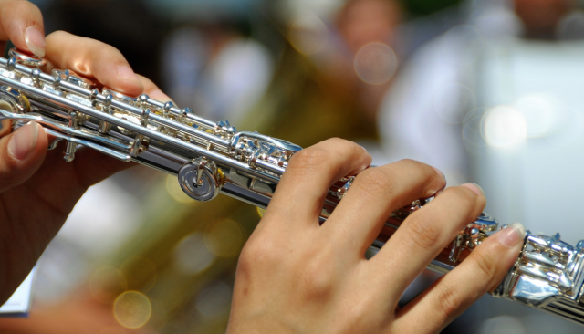 Music-flute player