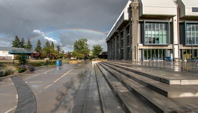 Main Campus rainbow by Derk Vincent