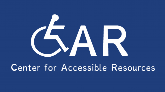 Center for Accessible Resources (CAR) Logo