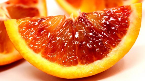 blood orange slices