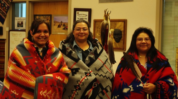 NASA-blanket-ceremony-participants