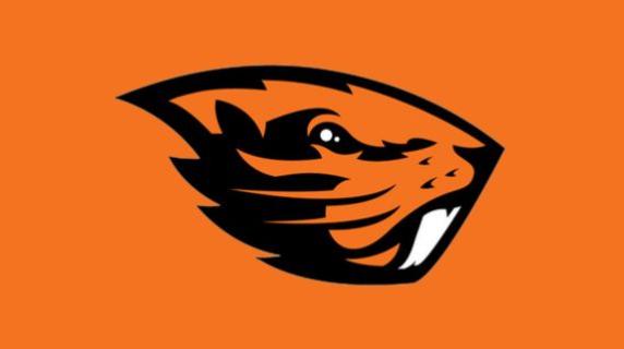 The orange beaver logo for Oregon State University