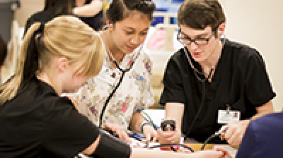 Nursing Assistants in class
