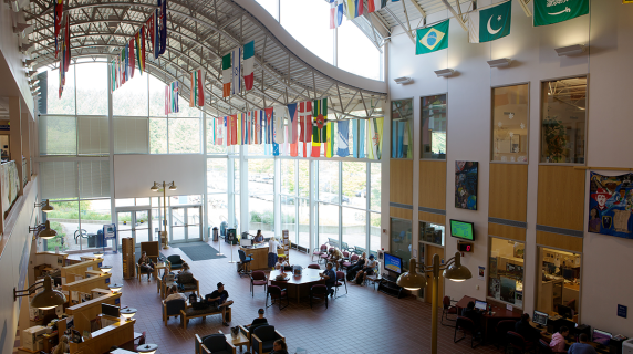 main campus building 1 lobby