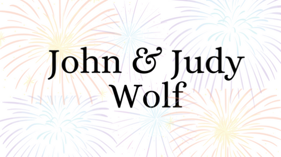 John & Judy Wolf
