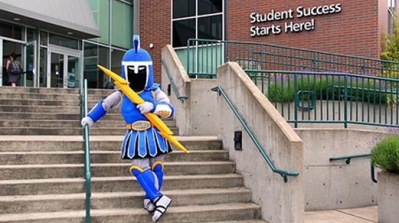 Ty at Building 1, LCC Main Campus