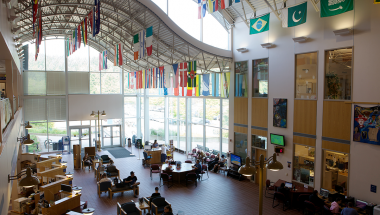 main campus building 1 lobby