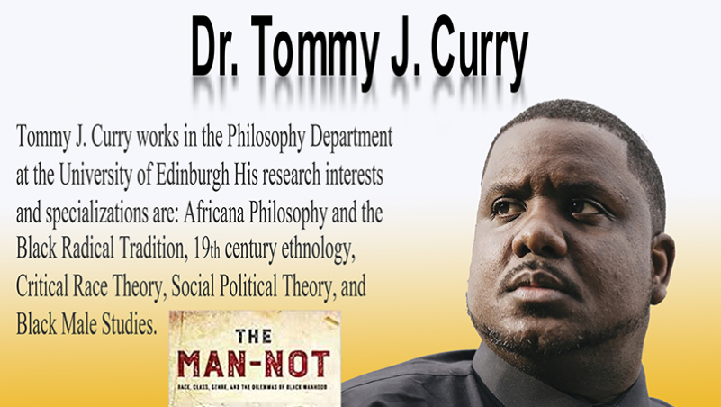 Black male studies scholar Dr. Tommy J. Curry