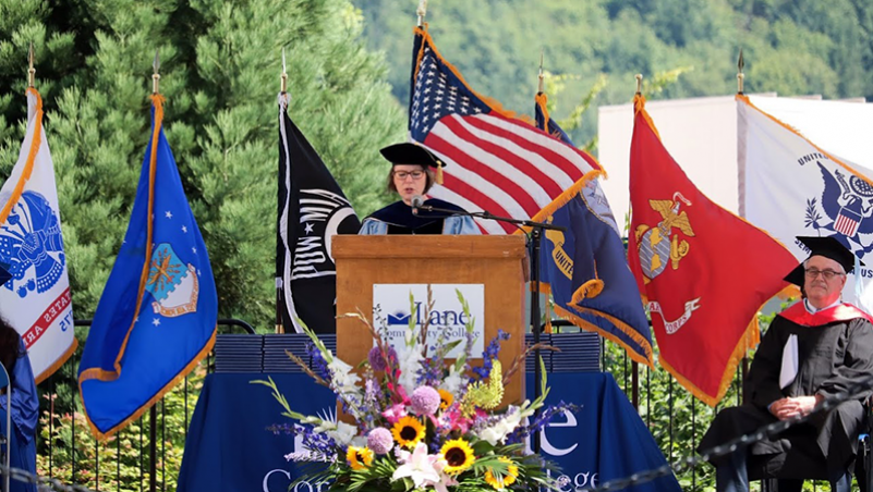 Dr Margaret Hamilton LCC President 2019 Commencement