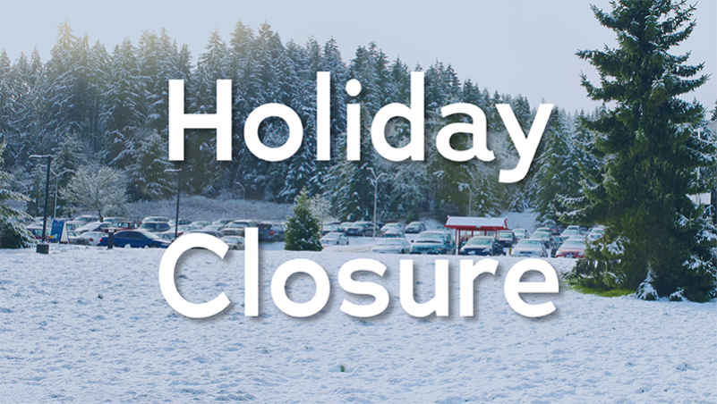 LCC holiday closure news release image snow