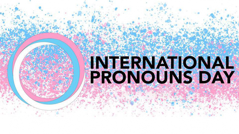 International Pronouns Day logo