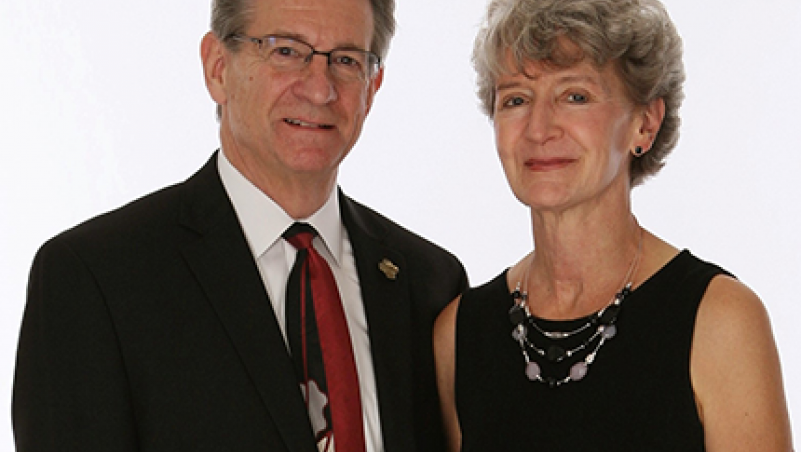 Alan Yordy and Joan Kropf