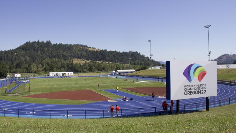 Lane Community College - World Athletics Championship practice facility