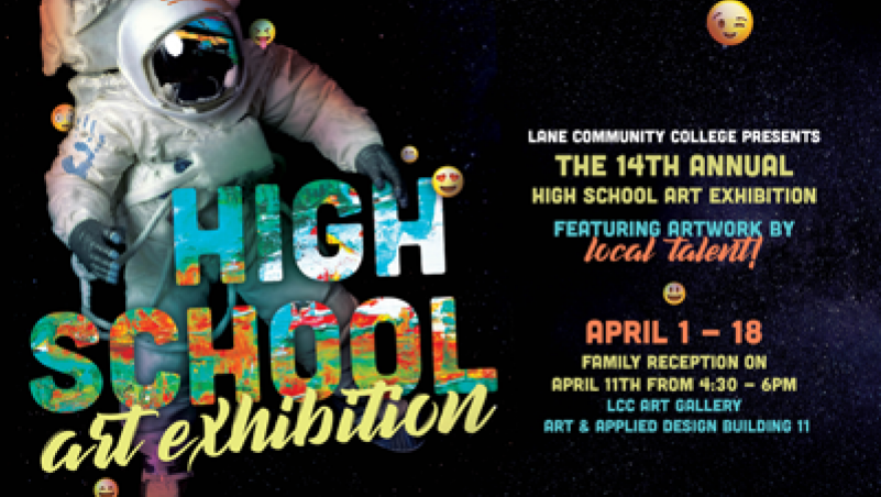 2019 High School Art Exhibition poster