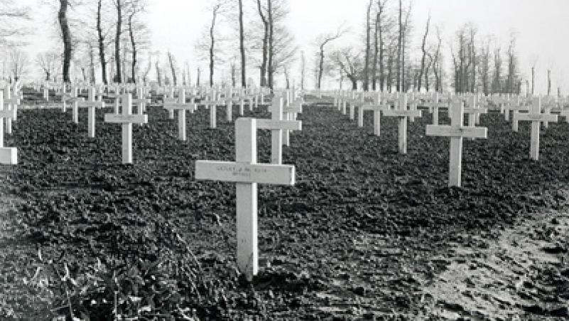 Military Cemetery by Sam Blackwell photo courtesy LCC Archives Military Cemetery by Sam Blackwell