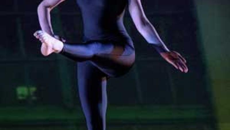 image of dancer on stage
