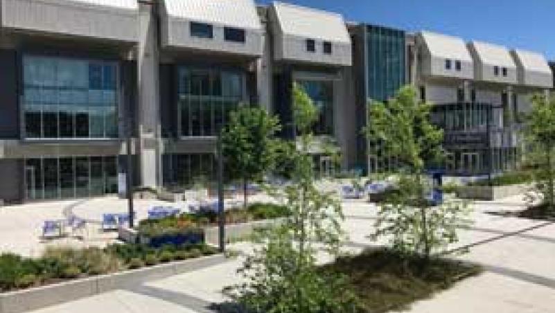 image of LaneCC Main Campus Center Building Plaza
