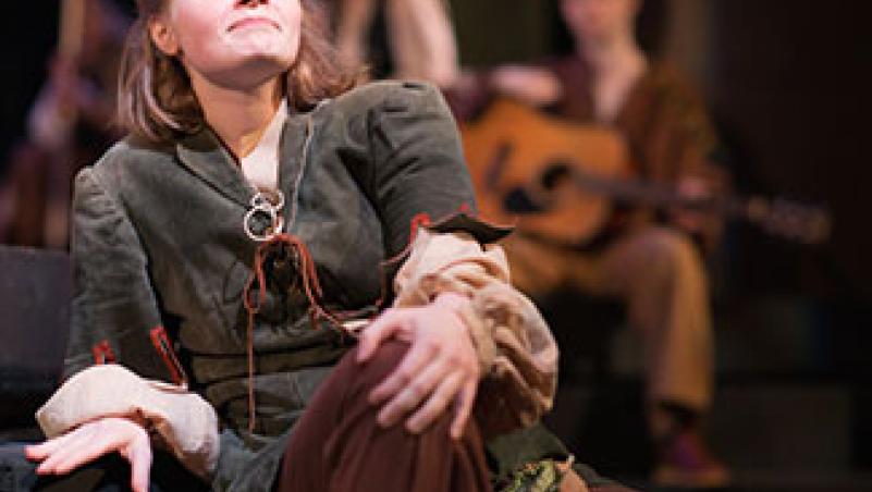 LCC student actor Lydia Reynolds - Photo by Eric Hadley image of LCC student actor Lydia Reynolds