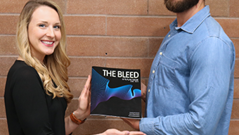 photo of The Bleed Katie Patrick and Samuel Rudkin