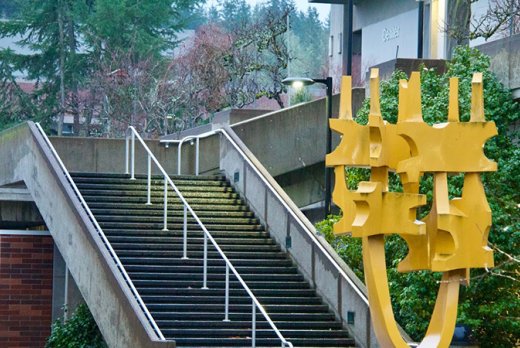 photo of Stairs by Center Building