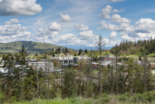 LCC main campus from east