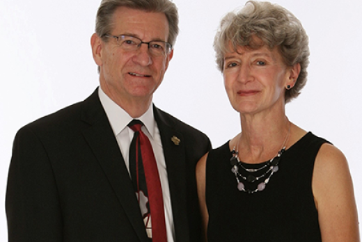 Alan Yordy and Joan Kropf