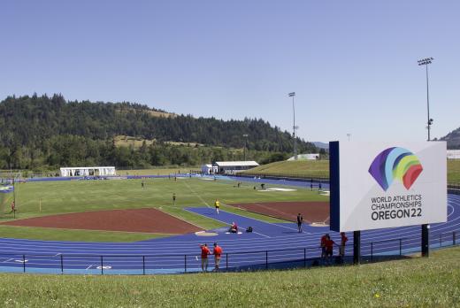 Lane Community College - World Athletics Championship practice facility