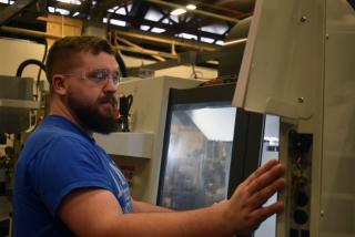  CNC Manufacturing Instructor Charles Nickles