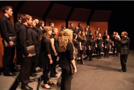 Lane Community College Choir Performing