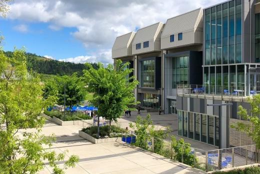 LCC main campus view of Dr Dale Parnell Center for Learning and Student Success