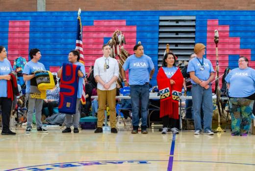 Native American Pow wow dancers