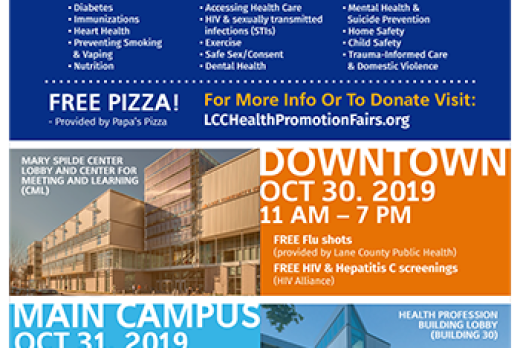 2019 health fair poster