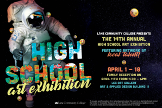 2019 High School Art Exhibition poster