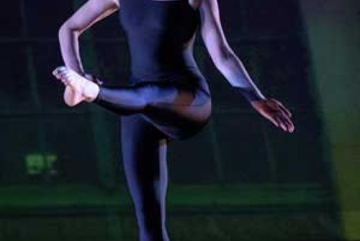 image of dancer on stage