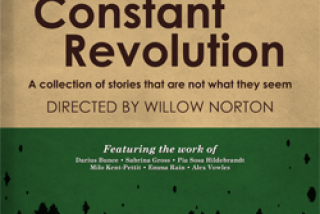 Student Productions Association &quot;Constant Revolution&quot; event poster