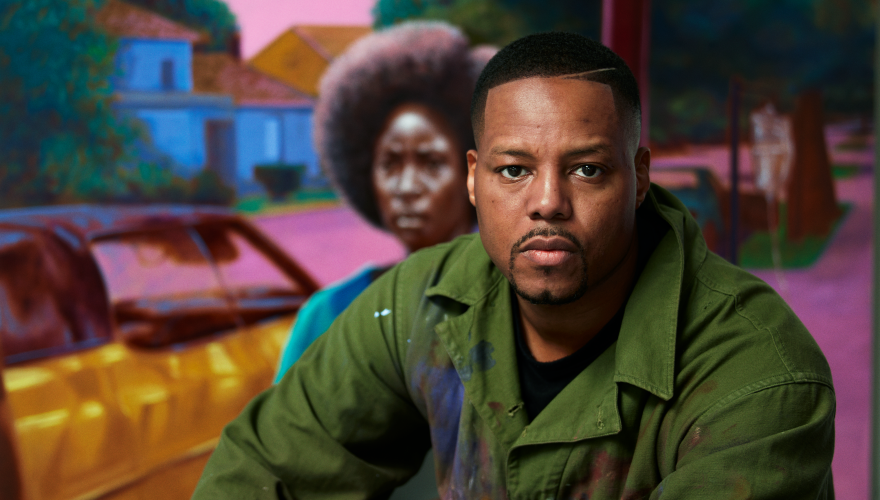 Titus Kaphar headshot by Mario Sorrenti