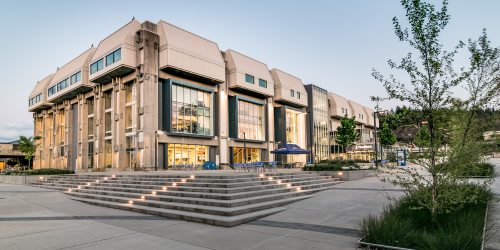 An outside photograph of the Center for Learning & Student Success Building