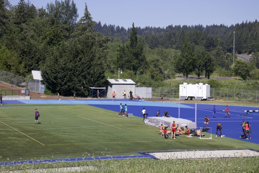 Athletes and coaches prepare for WAC at the LCC practice facility