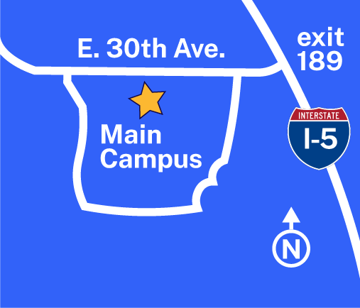 Map location of LCC Trades Expo and Open House