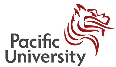 Logo for pacific university