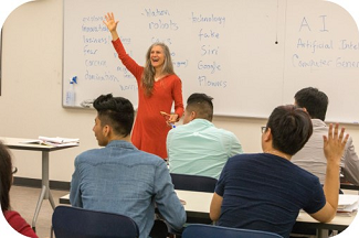 esl lecture classroom