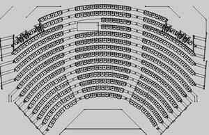 small image of the performance hall seating chart